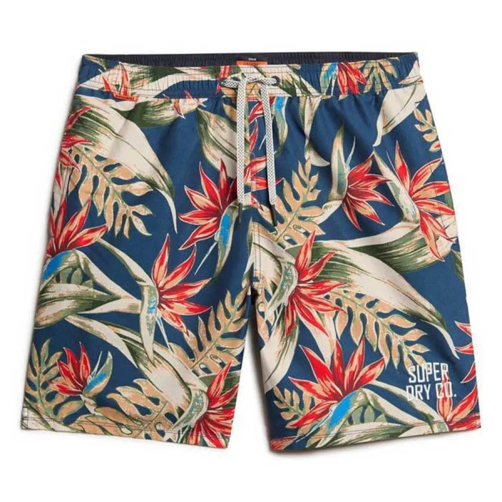 Superdry Hawaiian Print 16´´ swimming shorts