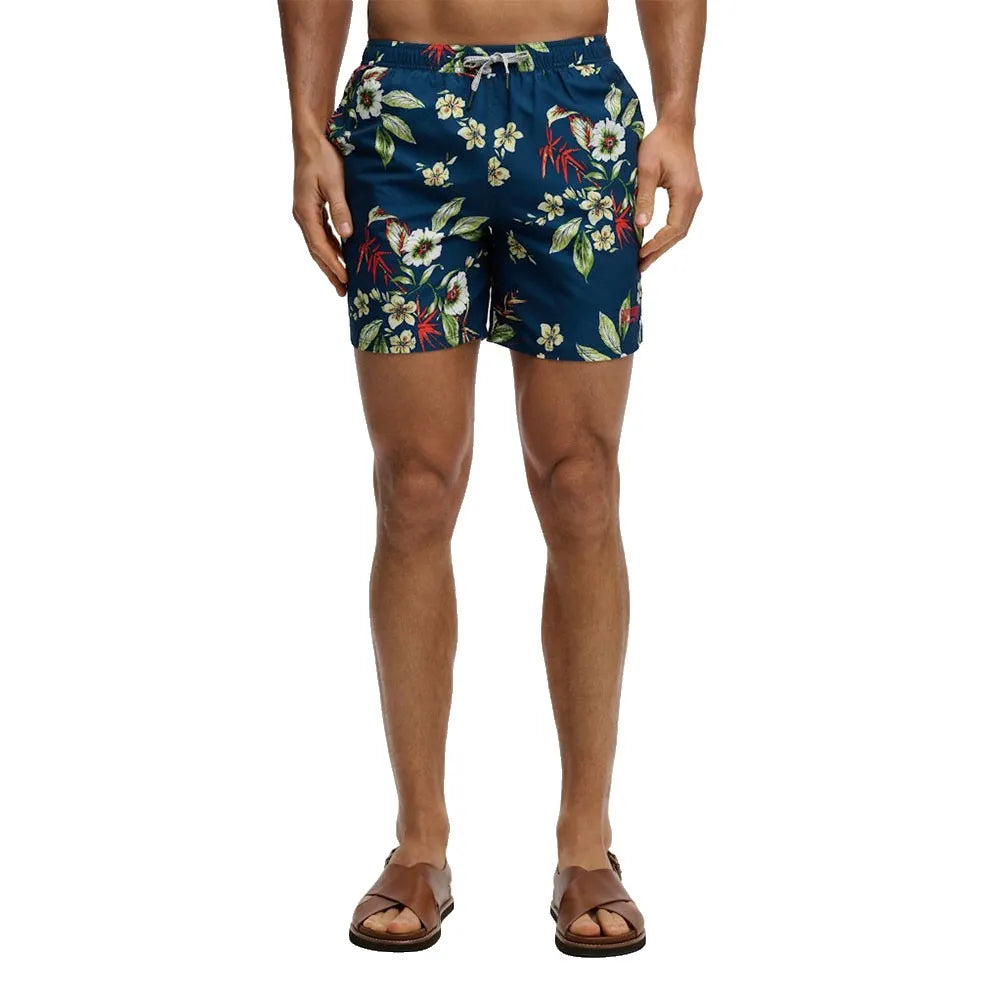 Superdry Hawaiian Print 16 swimming shorts