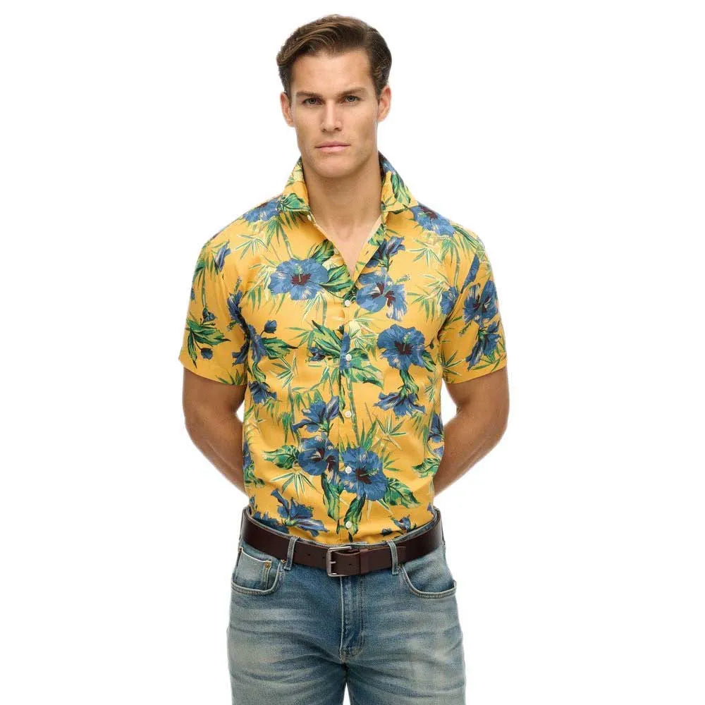 Superdry Hawaiian Print short sleeve shirt