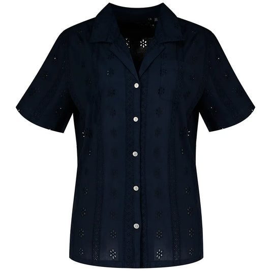 Superdry Heritage Broderie short sleeve shirt