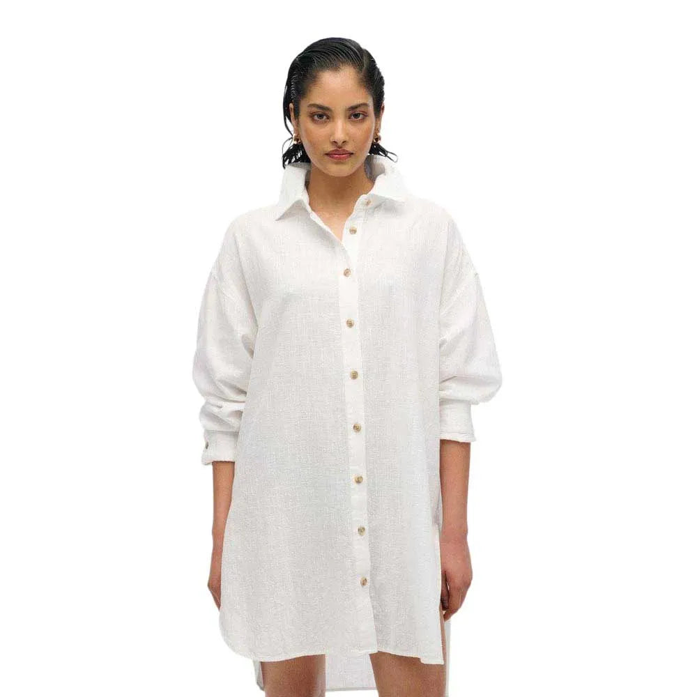Superdry Ibiza Longline Beach long sleeve shirt