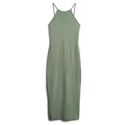 Superdry Lace Back sleeveless midi dress