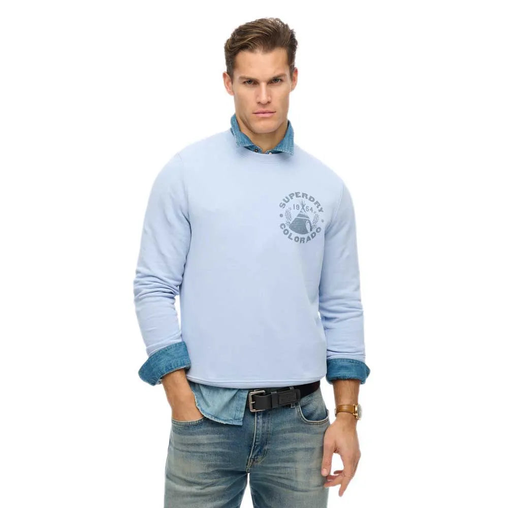 Superdry Lo-Fi Outdoor Mono Relaxd sweatshirt