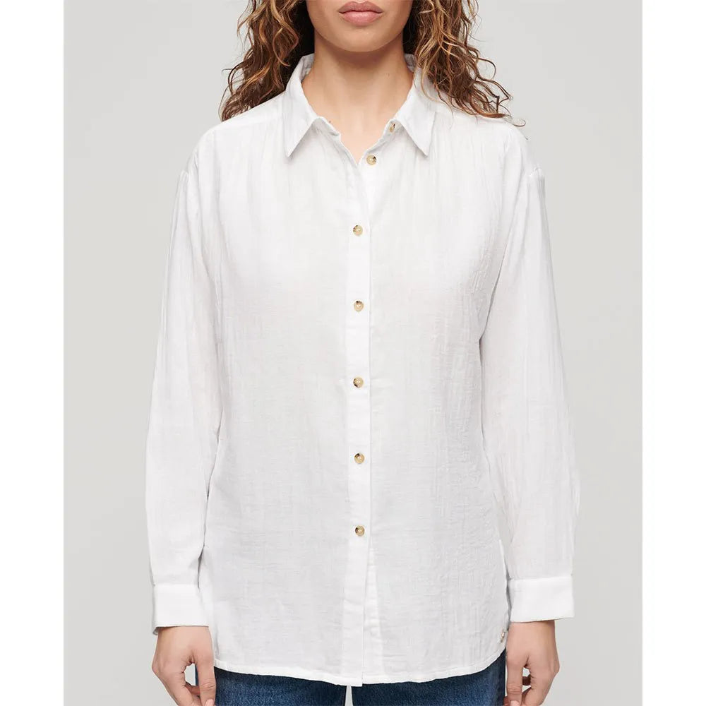 Superdry Longline long sleeve shirt