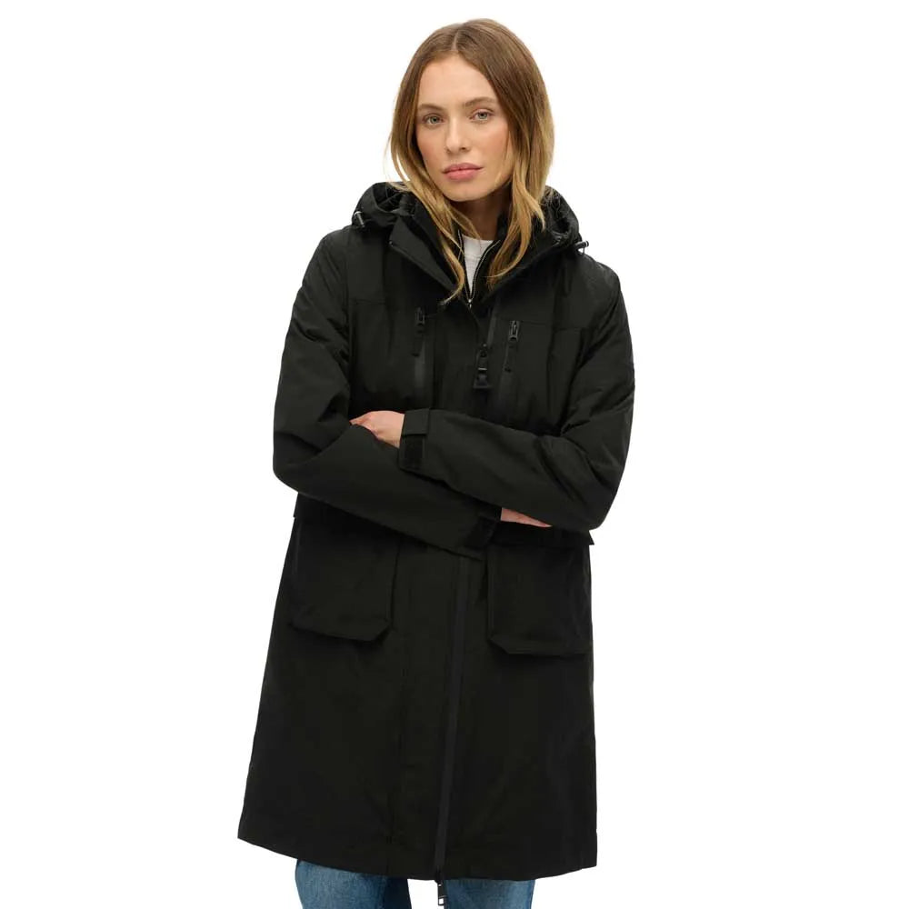 Superdry Longline Shell parka