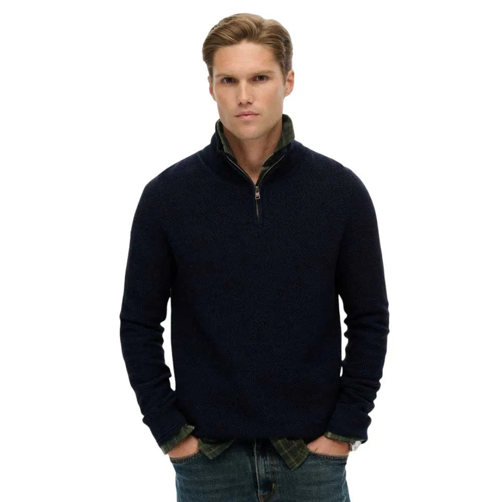 Superdry M6110682A half zip sweater