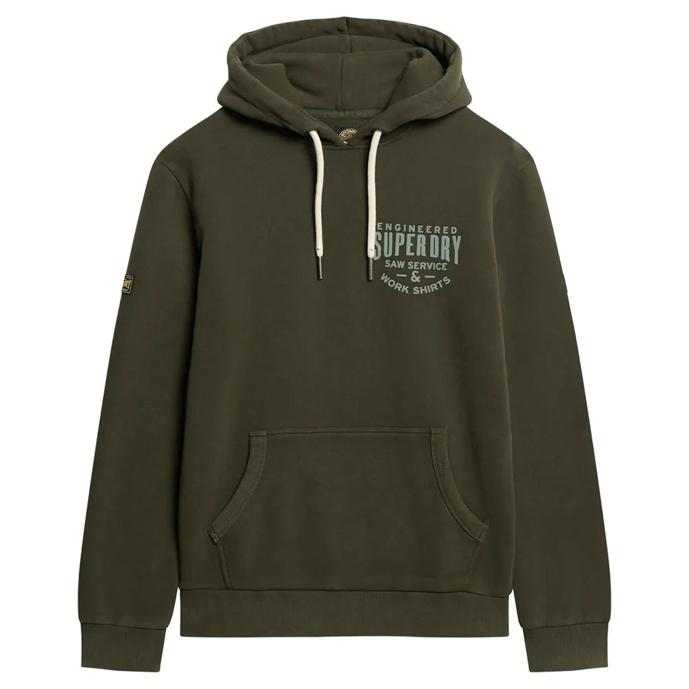 Superdry Machined Goods Workwear hoodie