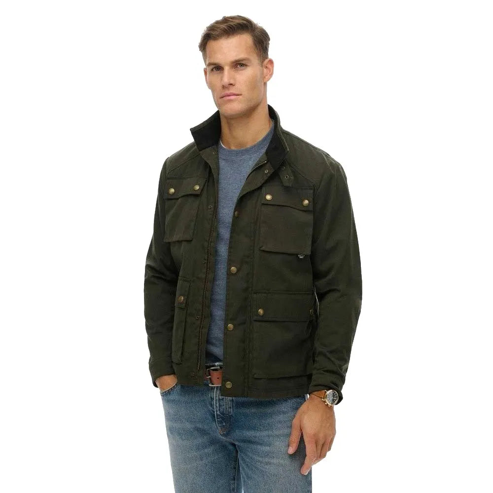 Superdry Merchant Wax Racer jacket