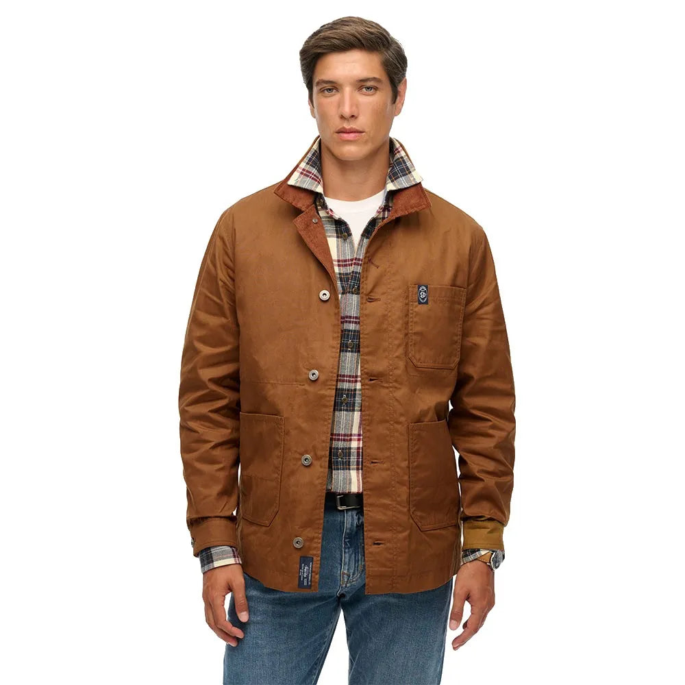 Superdry Merchant Waxed Worker jacket
