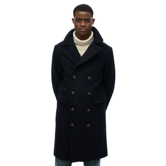 Superdry Merchant Wool Blend Long coat