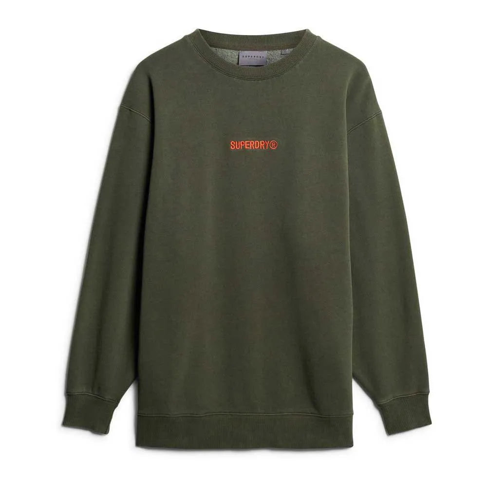 Superdry Micro Logo Graphic Loose sweatshirt
