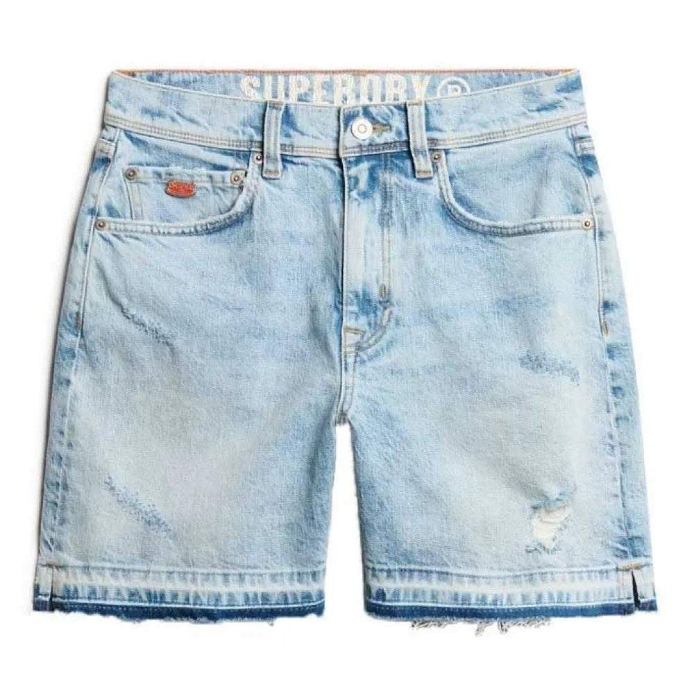 Superdry Mid Rise Cut Off shorts