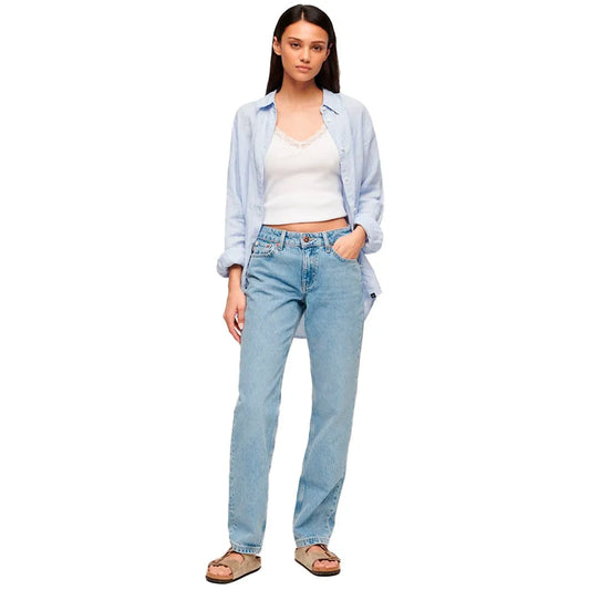 Superdry Mid Rise Straight Leg pants