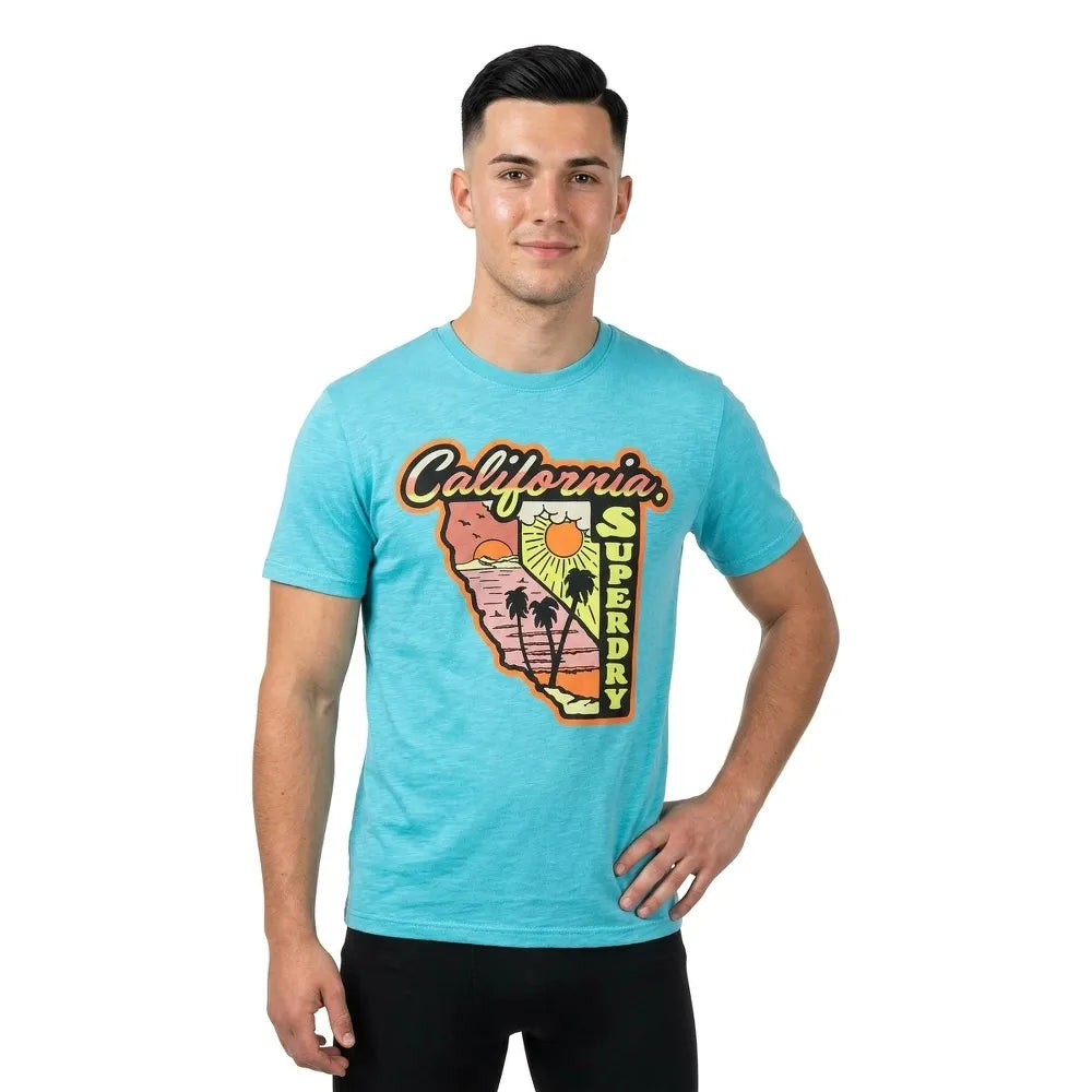 Superdry Neon Travel Graphic Loose short sleeve T-shirt