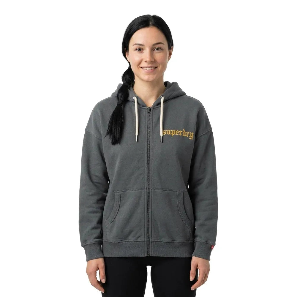 Superdry Old School Tattoo Os full zip sweatshirt