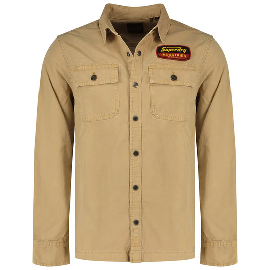 Superdry Patched Canvas overshirt