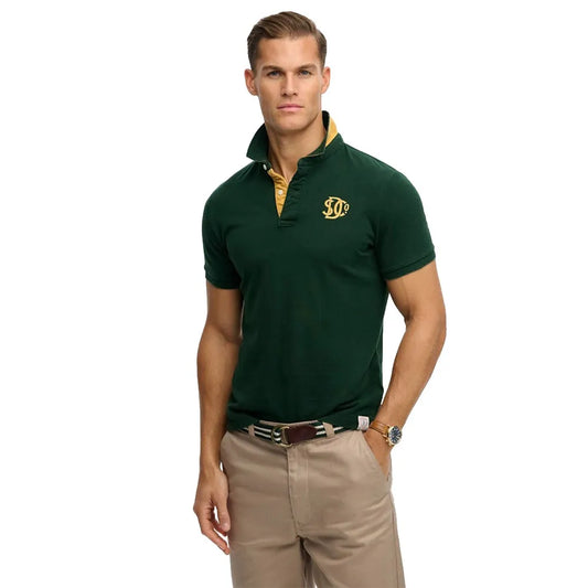 Superdry Pique Monogram short sleeve polo