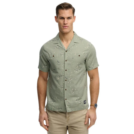 Superdry Printed Beach short sleeve shirt