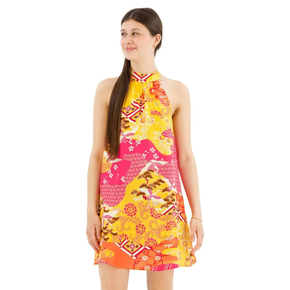 Superdry Printed sleeveless short dress