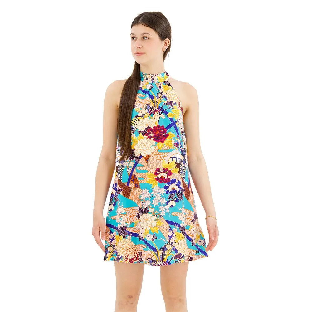 Superdry Printed sleeveless short dress