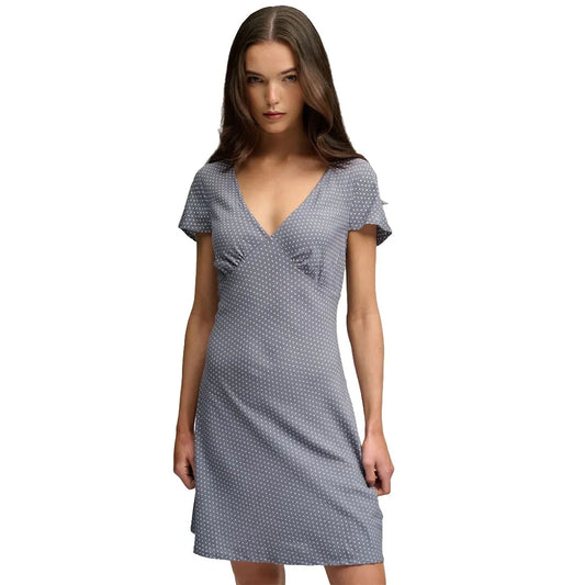 Superdry Printed Sweetheart short sleeve short dress