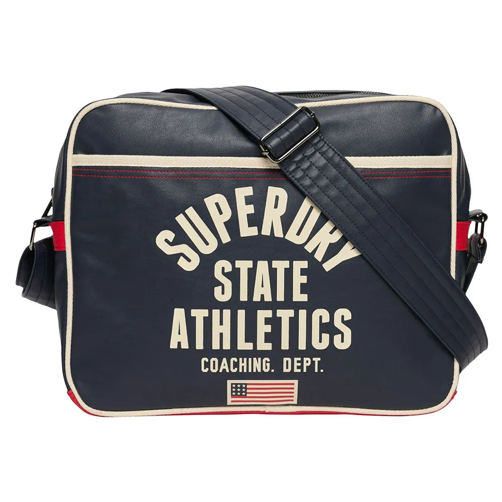 Superdry Retro Alumni Messenger crossbody