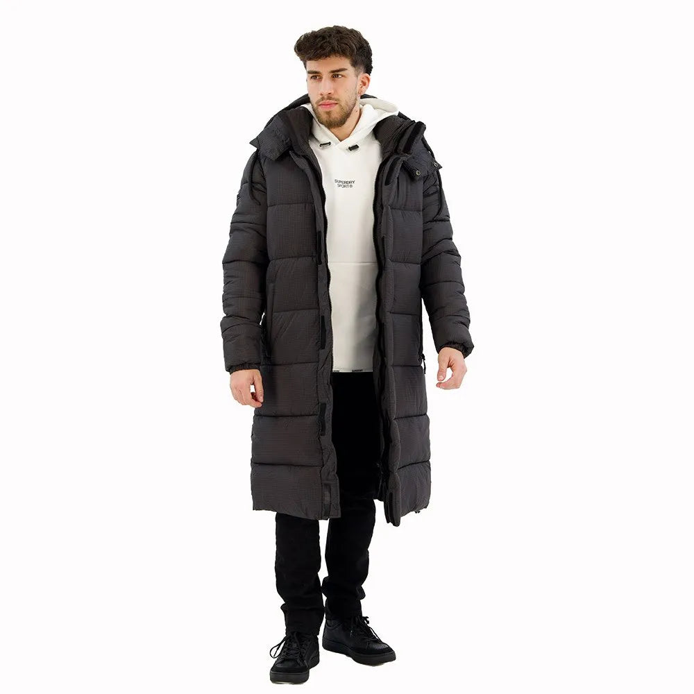 Superdry Rips Longline puffer jacket