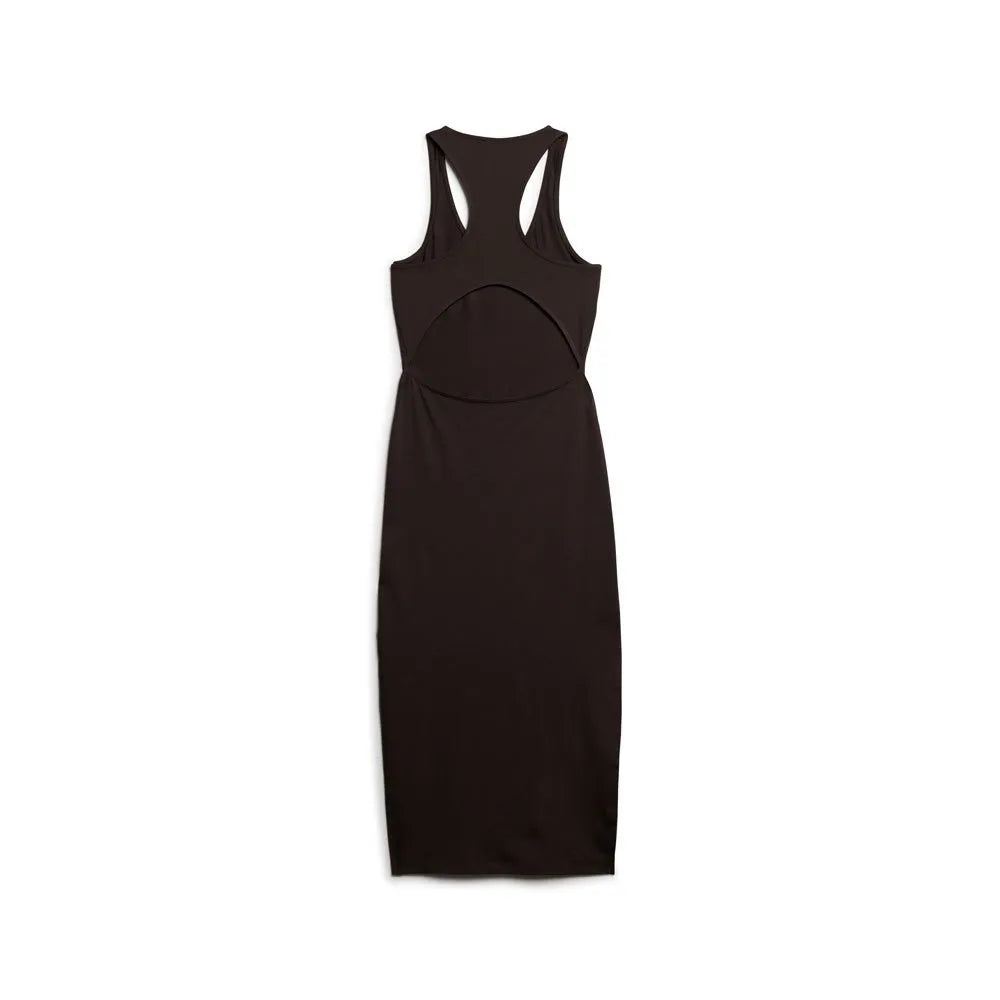 Superdry Scoop Neck Jersey Midi sleeveless dress