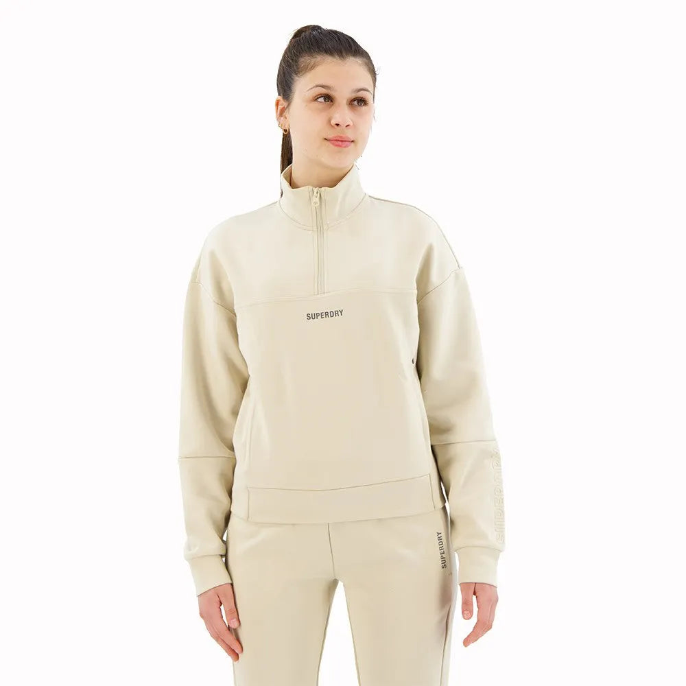 Superdry Sport Tech Relaxed Half half zip sweatshirt
