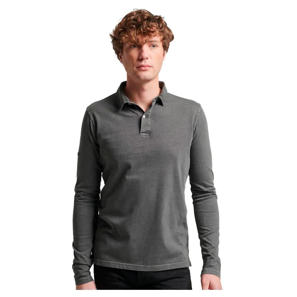 Superdry Studios Jersey long sleeve polo