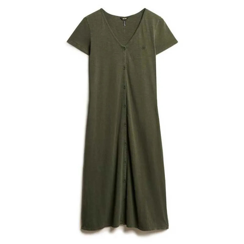 Superdry Thru Jersey short sleeve midi dress