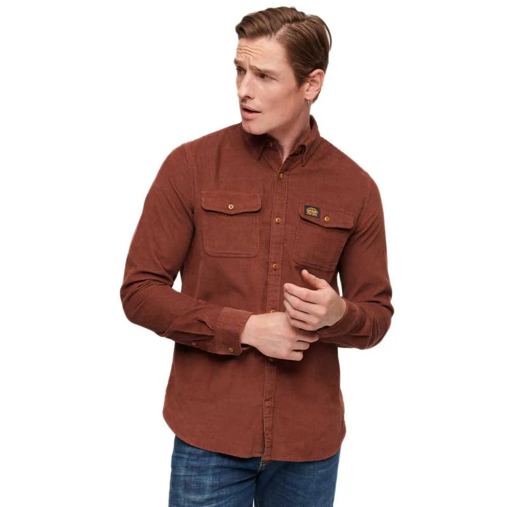 Superdry Trailsman Cord long sleeve shirt