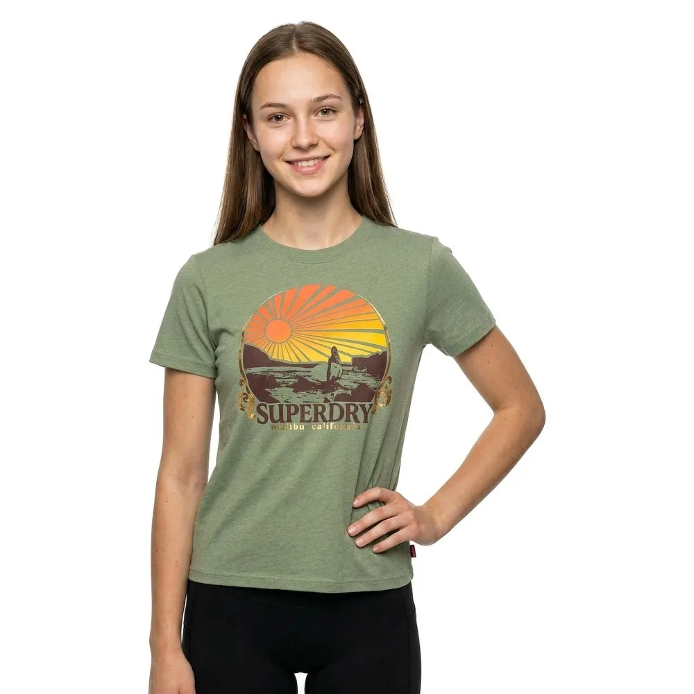 Superdry Travel Souvenir Relaxed short sleeve T-shirt