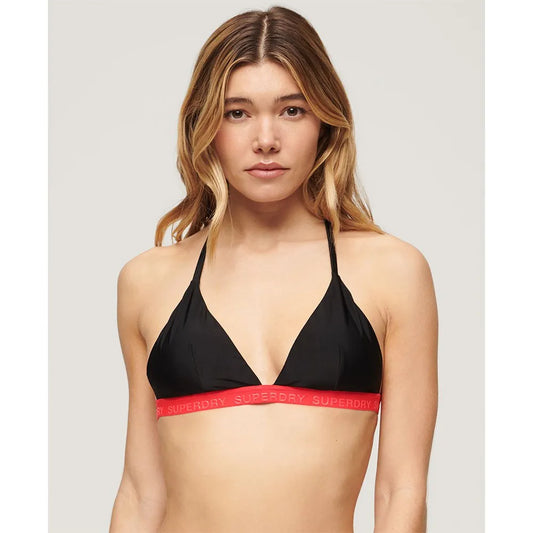 Superdry Triangle Elastic bikini top