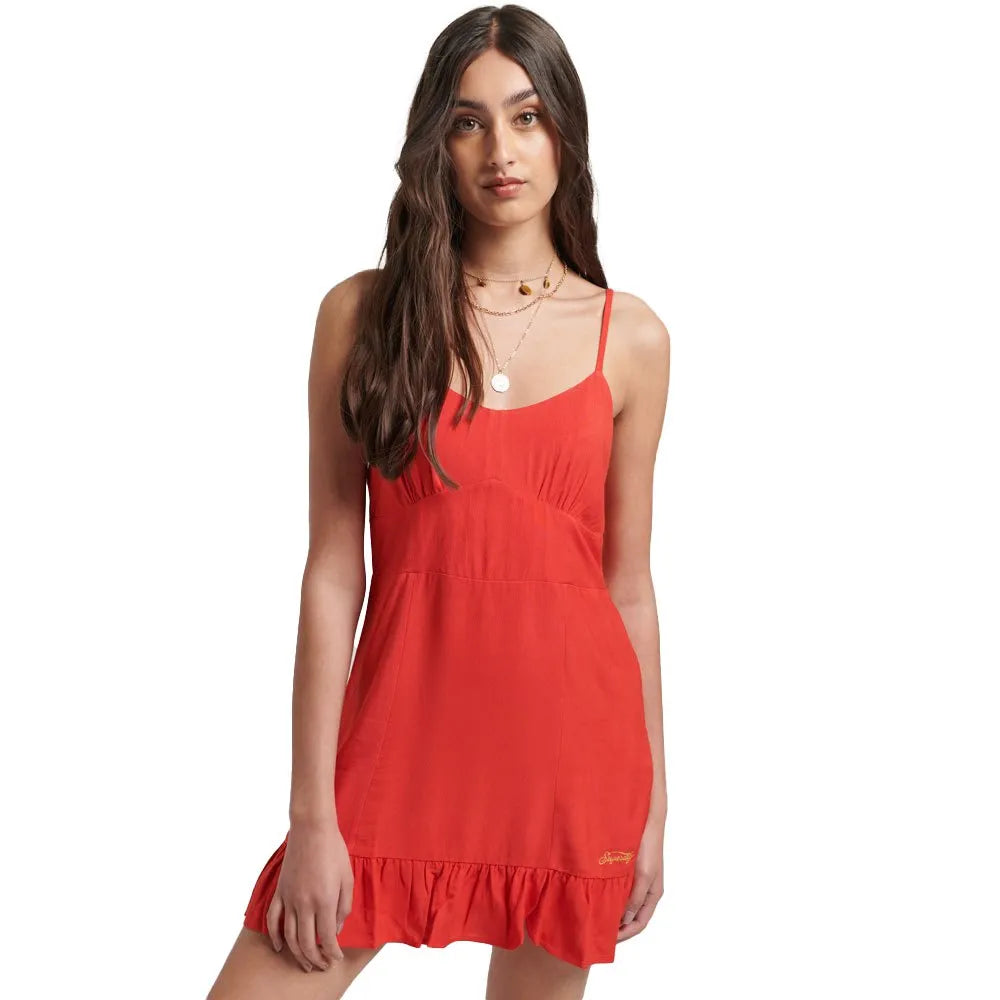 Superdry Vintage Cami Mini sleeveless dress