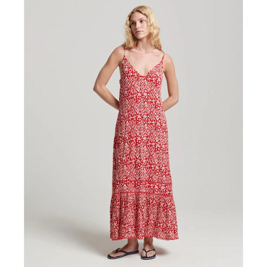 Superdry Vintage Long Beach Cami sleeveless dress