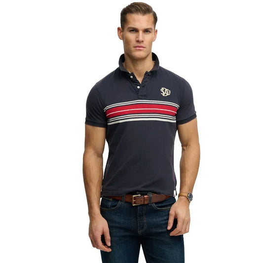 Superdry Vintage Stripe short sleeve polo