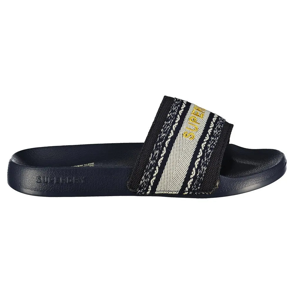 Superdry Webbing Vegan Pool slides