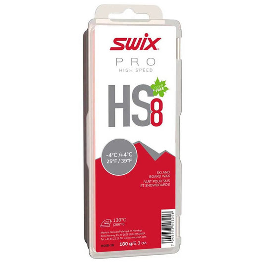 Swix HS8 -4ºC/+4ºC 180 g wax