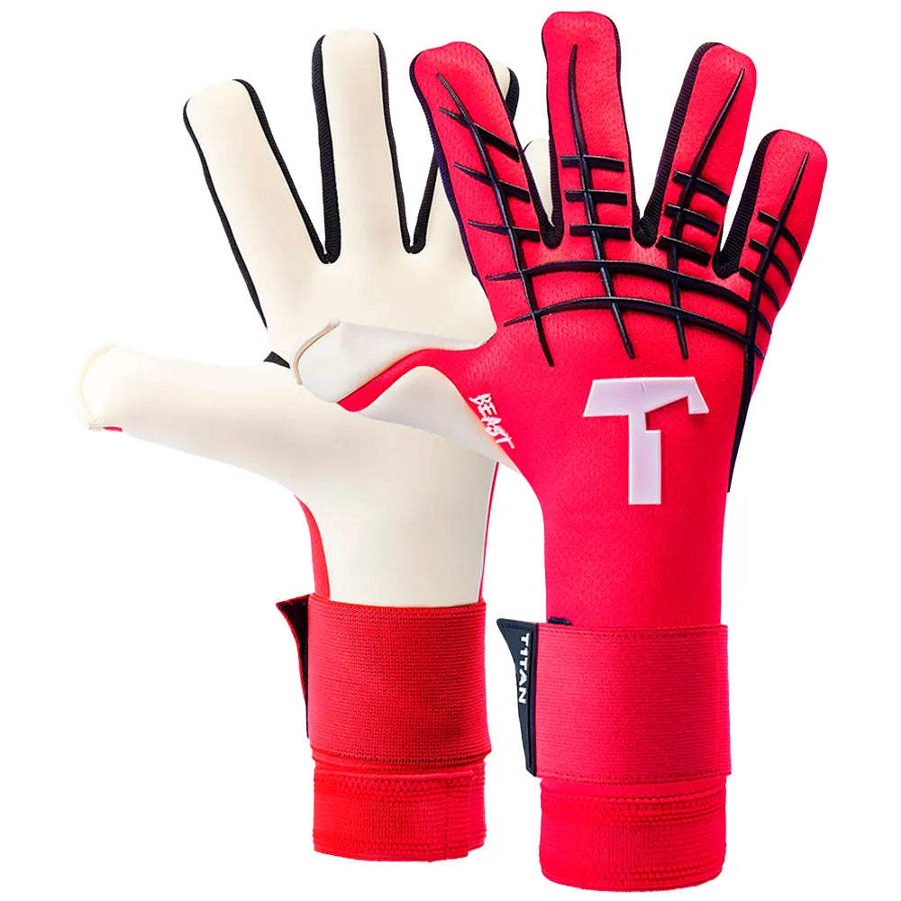 T1tan Red Beast 3.0 goalkeeper gloves
