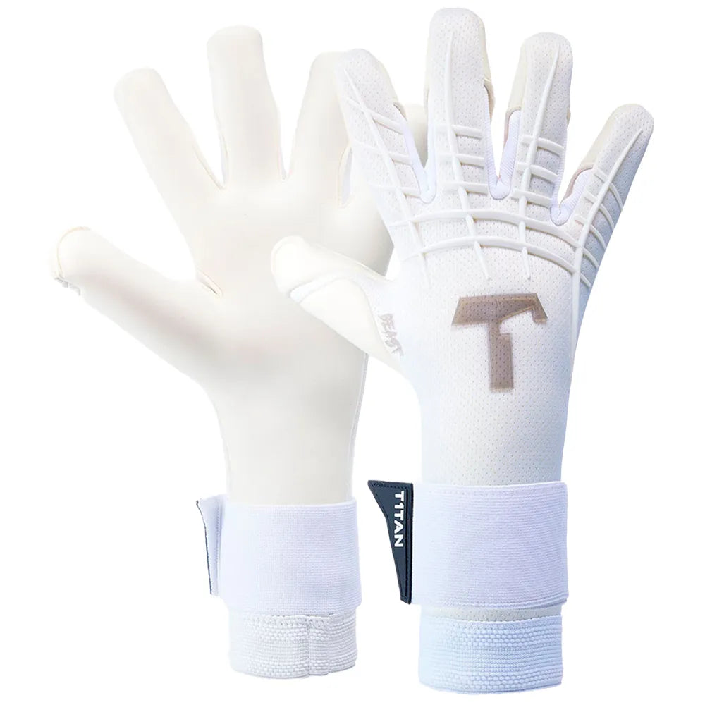 T1tan White Beast 3.0 goalkeeper gloves