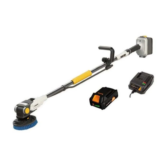 Talamex Twin Brush eletric brush with battery&charger 2Ah 18V