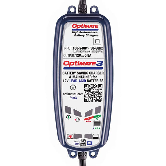 Tecmate Optimate 3 12V 0.8A TM430 charger