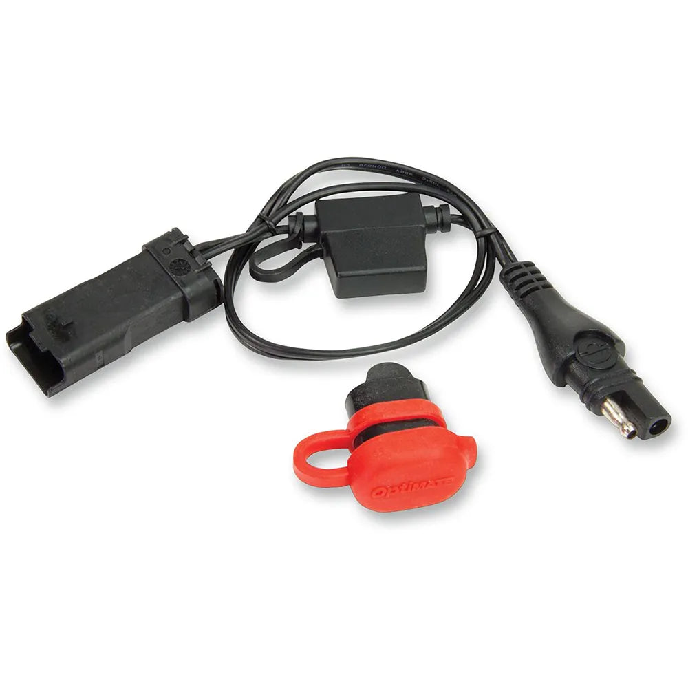 Tecmate Optimate OBD/SAE Plug Ducati O47 adapter 152mm 12 V