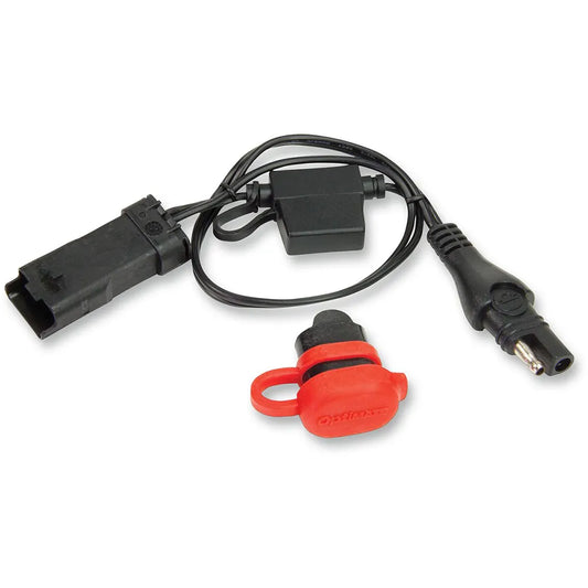 Tecmate Optimate OBD/SAE Plug Ducati O47 adapter 152mm 12 V