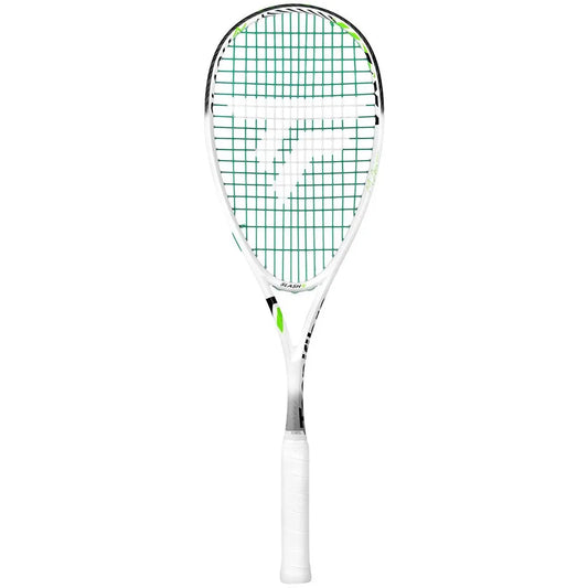 Tecnifibre Slash 120 power strung 305 green squash racket