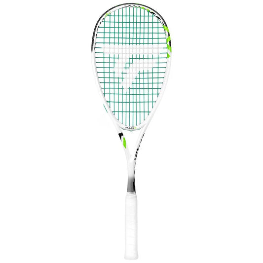 Tecnifibre Slash 130 power strung 305 green squash racket