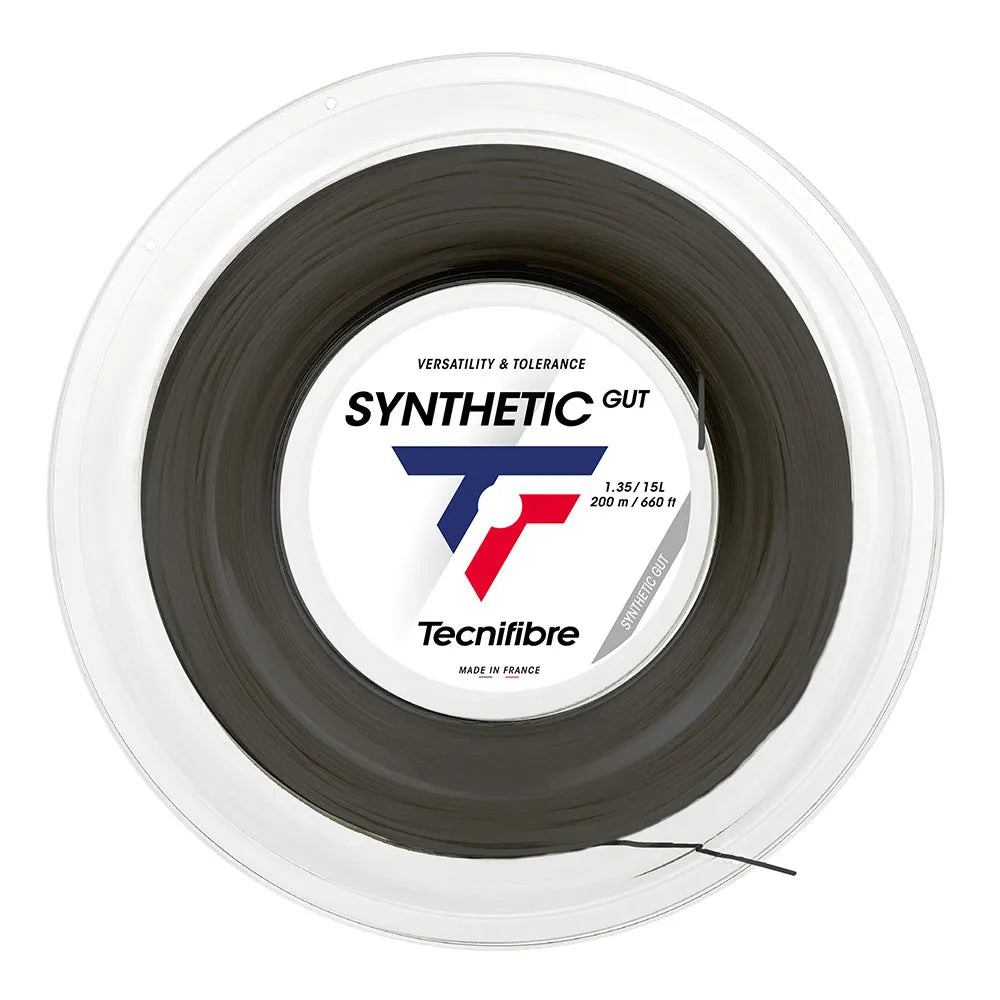 Tecnifibre Synthetic Gut tennis reel string 200 m