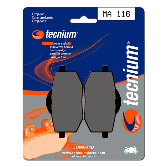 Tecnium MA116 organic brake pads