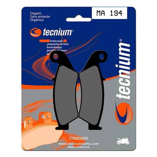 Tecnium MA194 organic brake pads